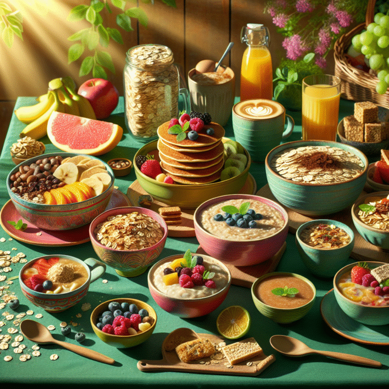 Desayunos veganos con avena: 5 recetas para energizar tu mañana