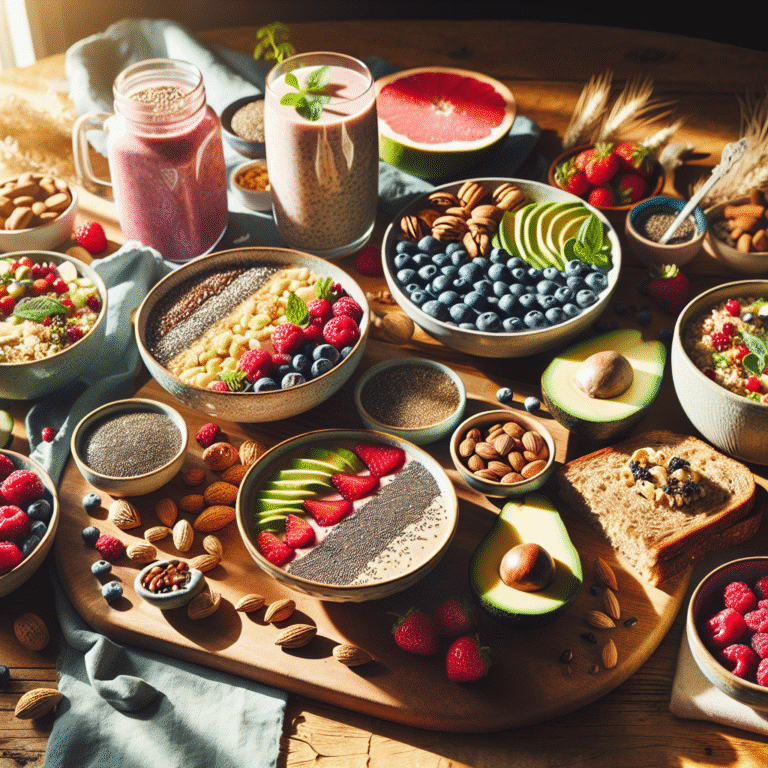 Aumenta tu energía con desayunos veganos altos en proteínas