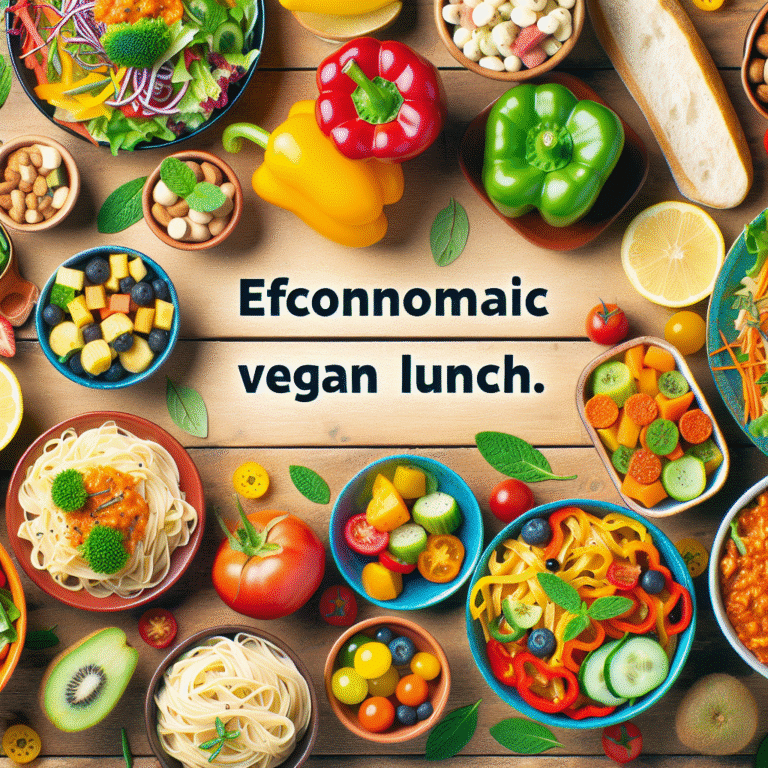 Disfruta de almuerzos veganos económicos sin sacrificar el sabor