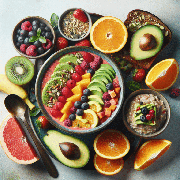 Desayunos veganos nutritivos ideales para una mañana activa