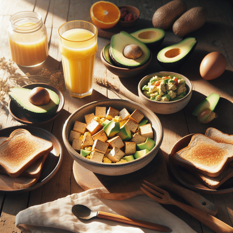 Desayunos veganos con tofu: recetas para un inicio ligero