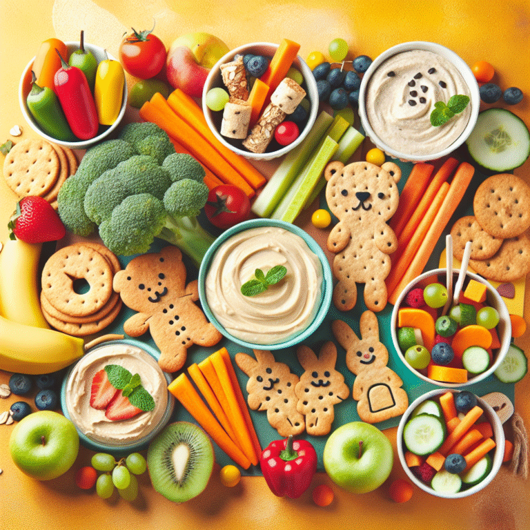 Snacks veganos para niños que les encantarán