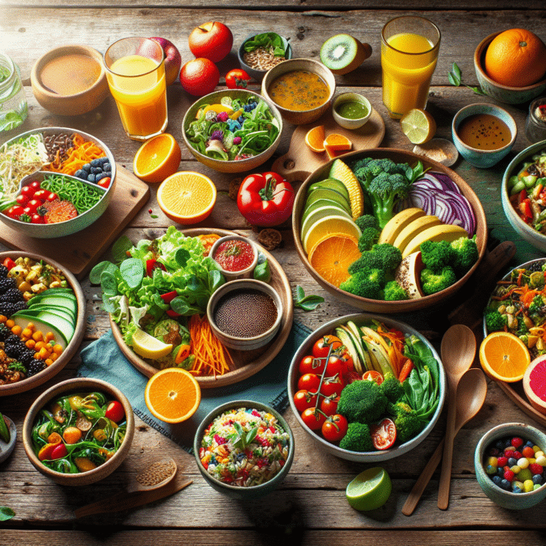 Almuerzos veganos sin gluten para una dieta inclusiva