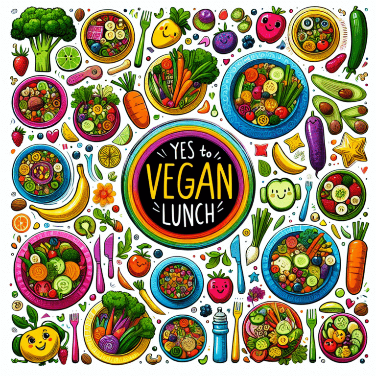 Recetas de almuerzos veganos para niños que dicen "sí" a los vegetales