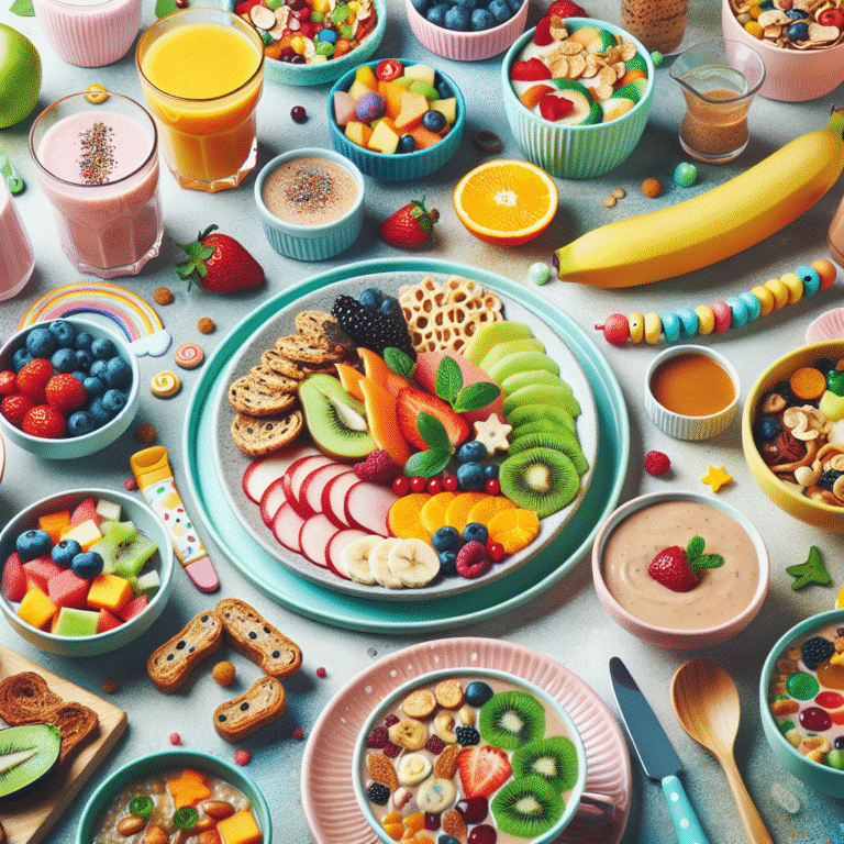 Deliciosos desayunos veganos para niños: recetas que les encantarán