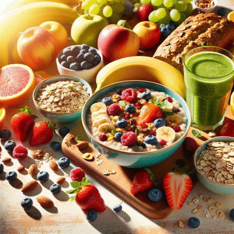 Desayunos veganos energéticos para un día activo