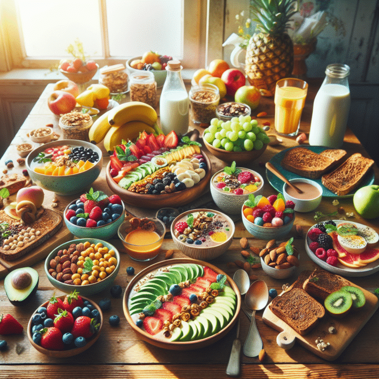 Ideas de desayunos veganos sin gluten para una dieta inclusiva