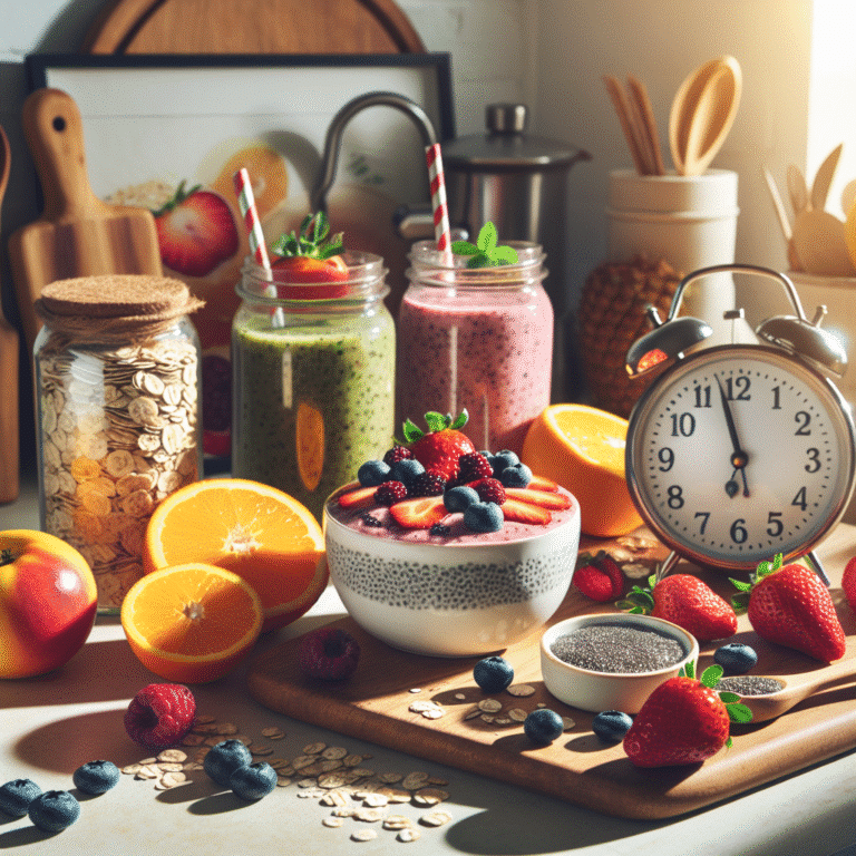 Energiza tu mañana con estos desayunos veganos energéticos