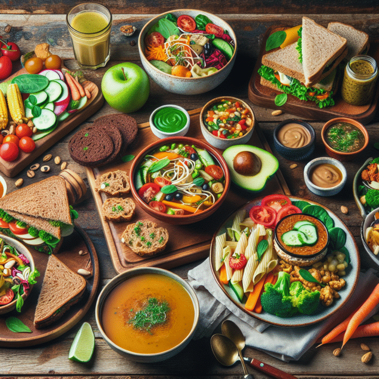 Almuerzos veganos económicos para la semana